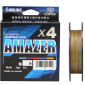 SUNLINE Amazer X4 PE Jigging Line 0.8 200m Max 8.2kg 18Lb Multicolor