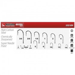 Hooks KUJIRA 102 (Nr. 1/0, BN, multipurpose, pack. 7 items)