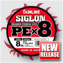 SUNLINE SIGLON PE Advance X8 150m P.e 0.4 5lb Blue - 6254 for sale online